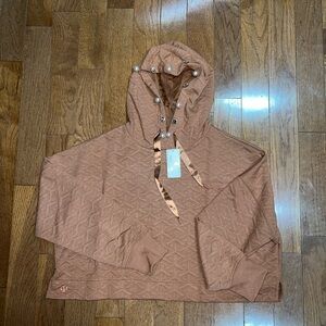 Simply Southern Copper Hoodie with Pearl Accents XLarge New with tags